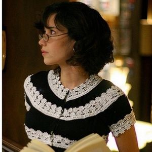 Anthropologie Knitted Knotted Boyer Cream Cardigan